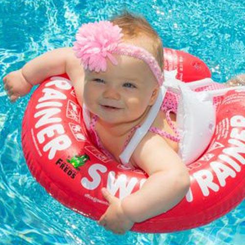 Chaise gonflable freds swimtrainer Swim seat mulit couleurs beco pour la  flottabilité apprentissage bébé
