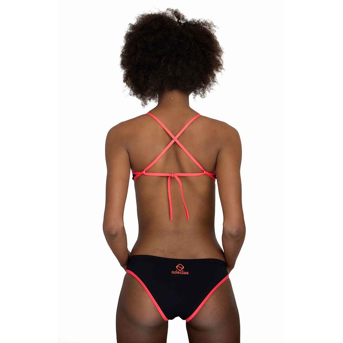 Bikini femme BLACK TR ODECLAS - Vue de dos
