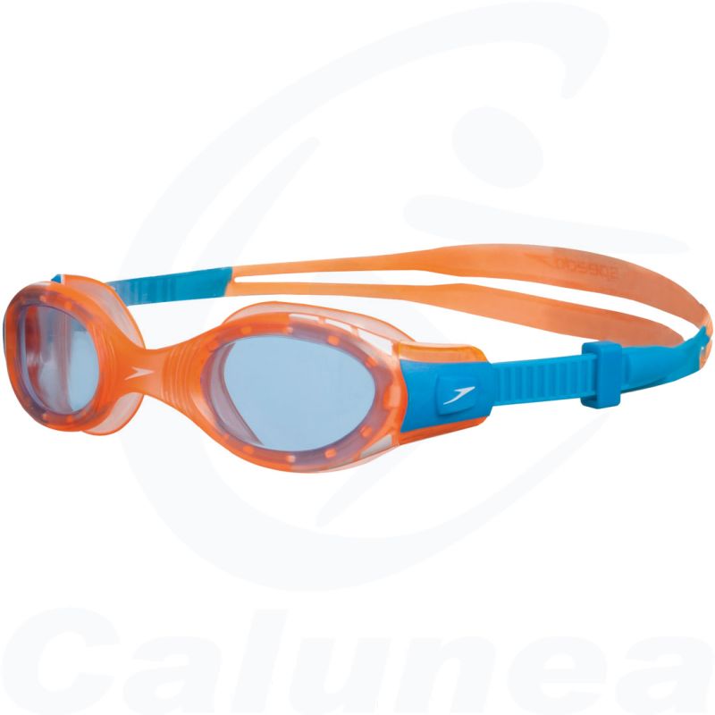 Image du produit Lunettes de natation JUNIOR FUTURA BIOFUSE GOGGLE ORANGE / BLEU SPEEDO (6-14 Ans) - boutique Calunéa