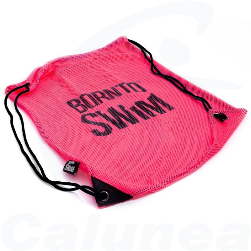 Image du produit Filet mesh MESH EQUIPMENT SWIM BAG ROSE / NOIR BORN TO SWIM - boutique Calunéa