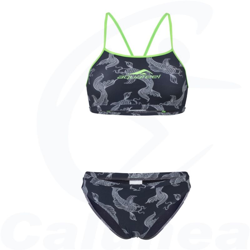 Image du produit Maillot de bain 2-pièces / bikini POISSONS SPEEDBACK AQUAFEEL - boutique Calunéa