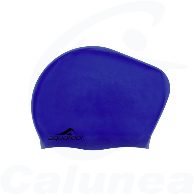 Image du produit Bonnet de bain pour cheveux longs LONG HAIR CAP BLEU AQUAFEEL - boutique Calunéa