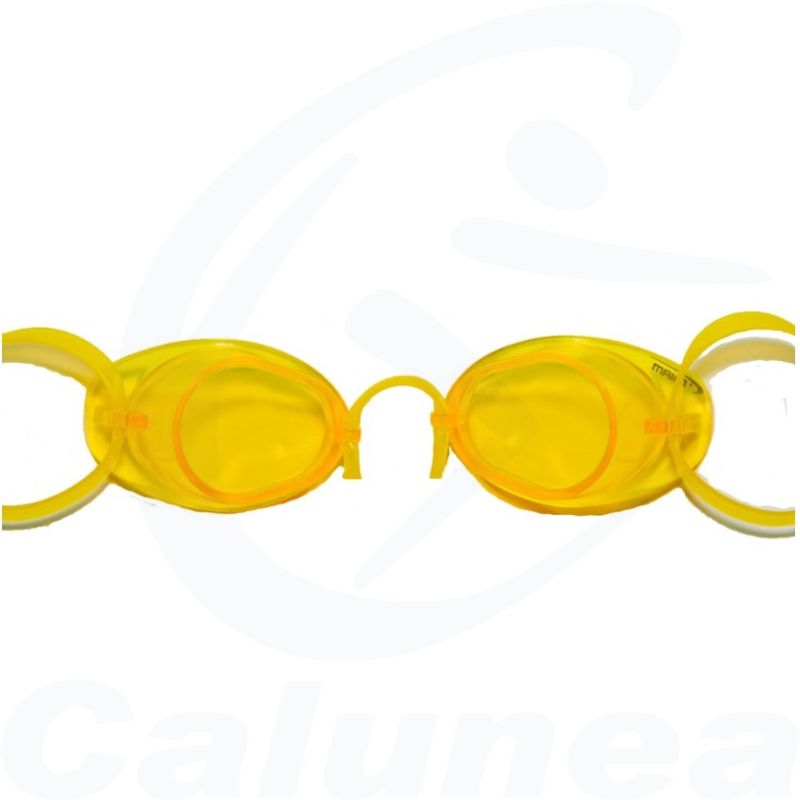 Image du produit Lunettes de natation ARROWHEAD jaune MAKO - boutique Calunéa
