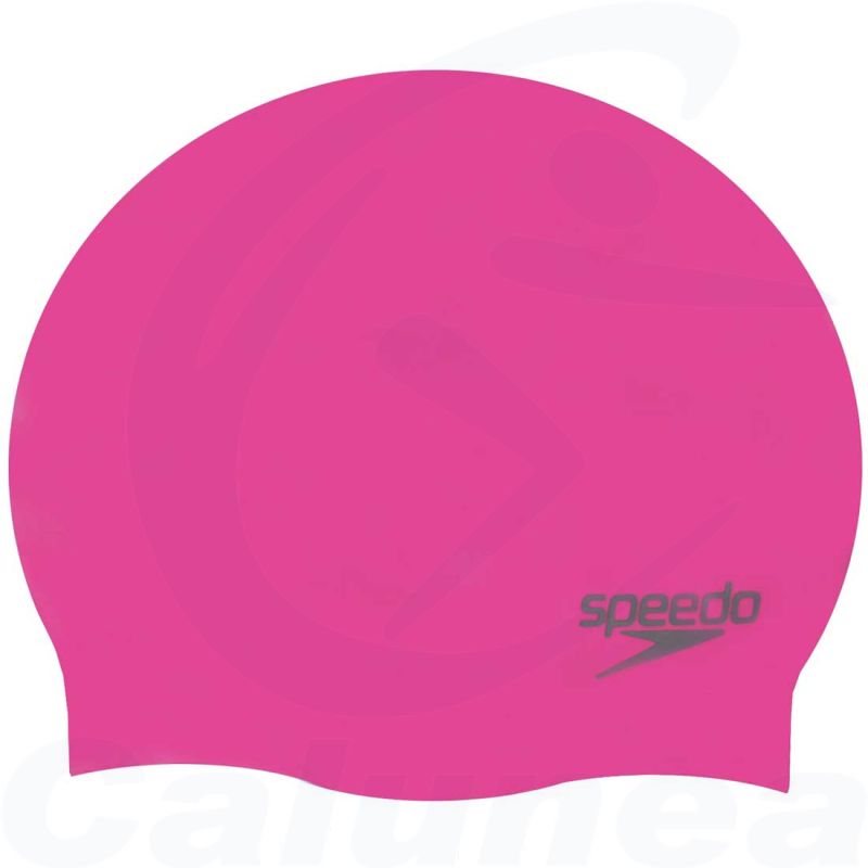 Image du produit Bonnet de bain PLAIN MOULDED SILICONE CAP ROSE SPEEDO - boutique Calunéa
