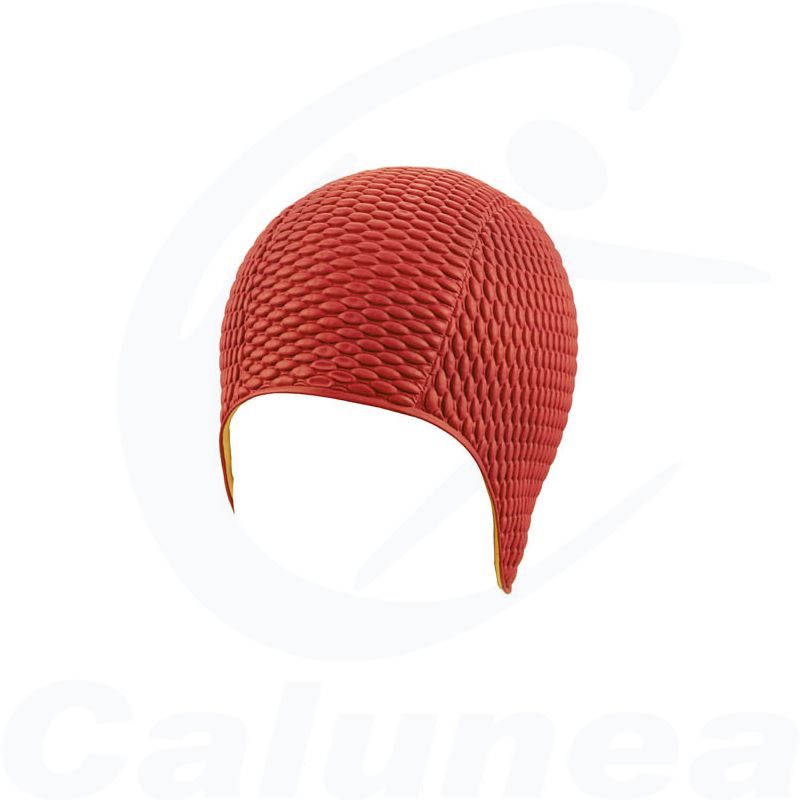 Image du produit Bonnet de bain gaufré BUBBLE CAP ROUGE BECO - boutique Calunéa
