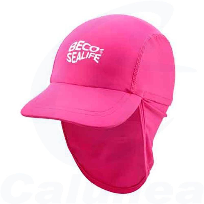 Image du produit CASQUETTE ANTI-UV POUR ENFANTS SEALIFE ROSE BECO - boutique Calunéa