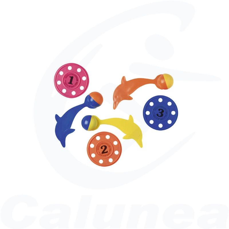 Image du produit Jeux de picine DISQUES & DAUPHINS LESTES BECO  - boutique Calunéa