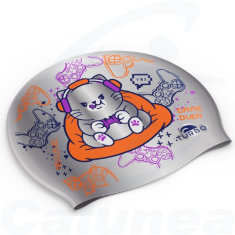 Image du produit Bonnet de bain silicone GAMER CAT TURBO - boutique Calunéa