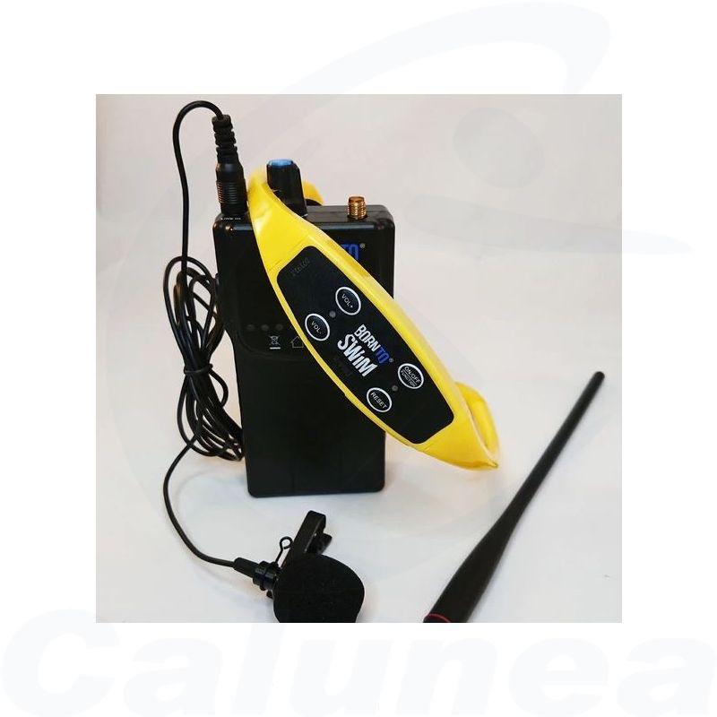Image du produit Système de communication entraîneur-nageur SWIM COACH COMMUNICATOR (3 CASQUES + 1 RADIO) BORN TO SWIM - boutique Calunéa