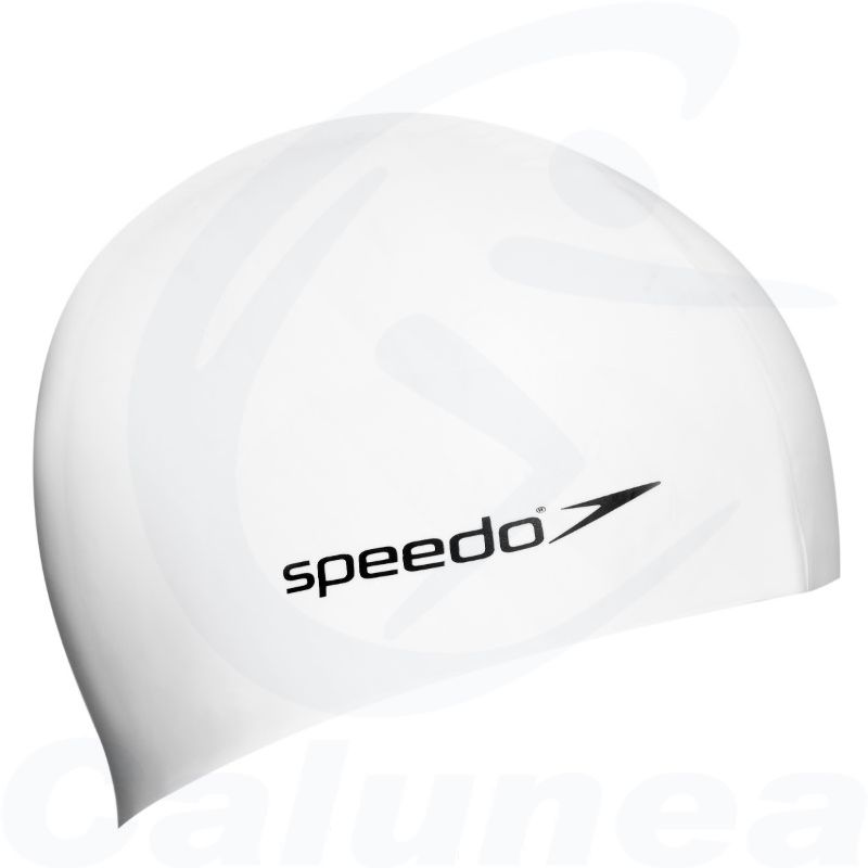 Image du produit Bonnet de bain junior silicone PLAIN FLAT JUNIOR SILICONE CAP BLANC SPEEDO  - boutique Calunéa