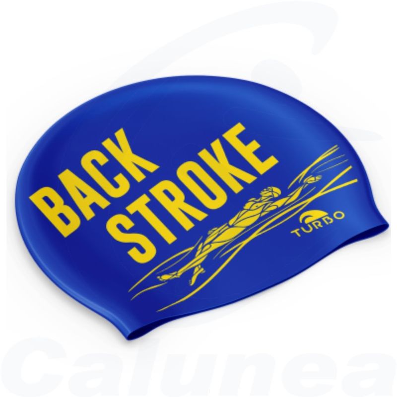Image du produit Bonnet de bain silicone BACKSTROKE BLEU ROYAL TURBO - boutique Calunéa