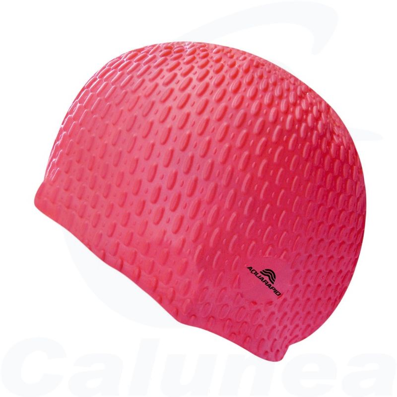 Image du produit Bonnet de bain gaufré BUBBLE CAP BICE FUCHSIA AQUARAPID - boutique Calunéa