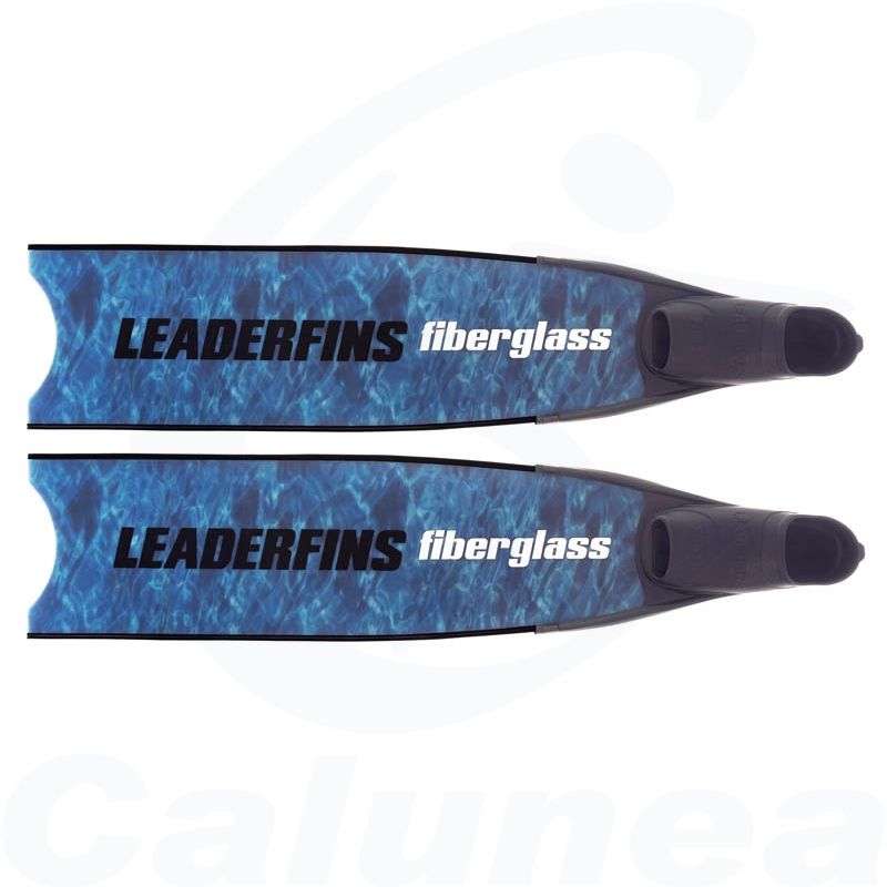 Image du produit Palmes de plongée fibre de verre BLUE CAMOUFLAGE FINS LEADERFINS - boutique Calunéa