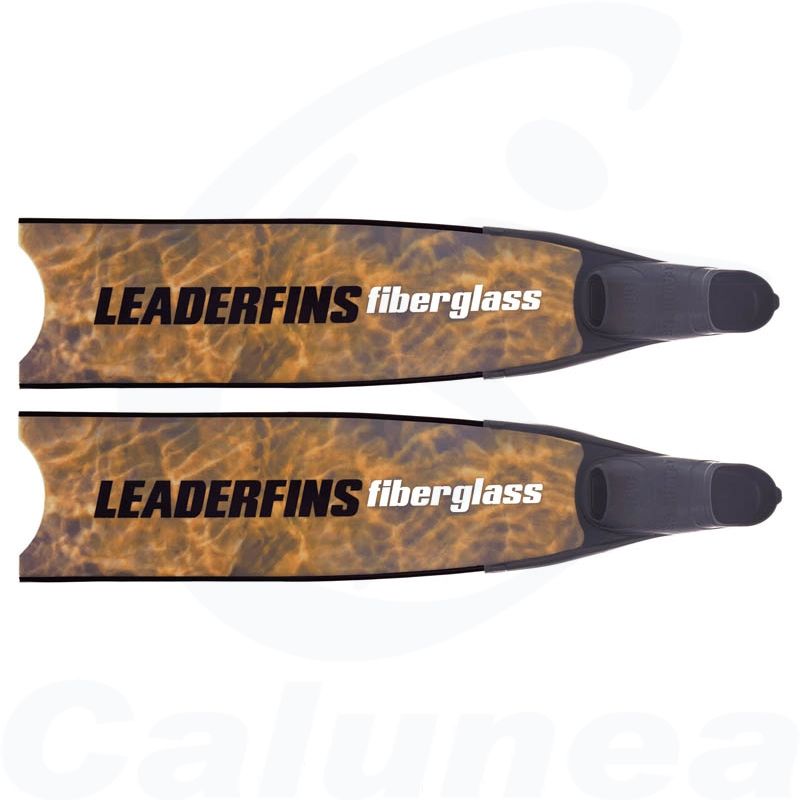 Image du produit Palmes de plongée fibre de verre BROWN CAMOUFLAGE FINS LEADERFINS - boutique Calunéa