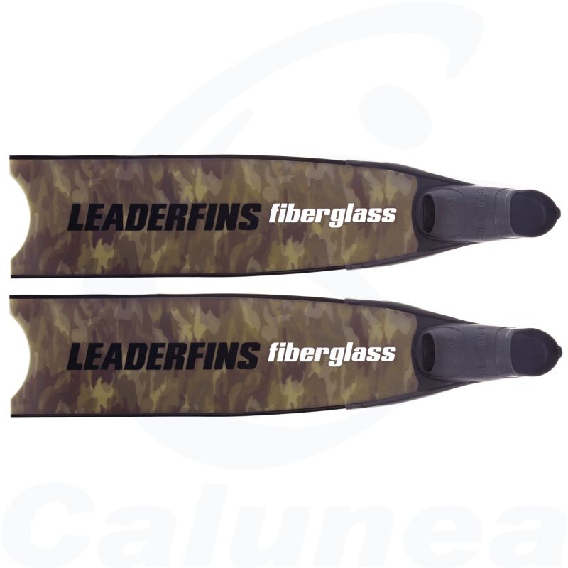Image du produit Palmes de plongée fibre de verre GREEN CAMOUFLAGE FINS LEADERFINS - boutique Calunéa