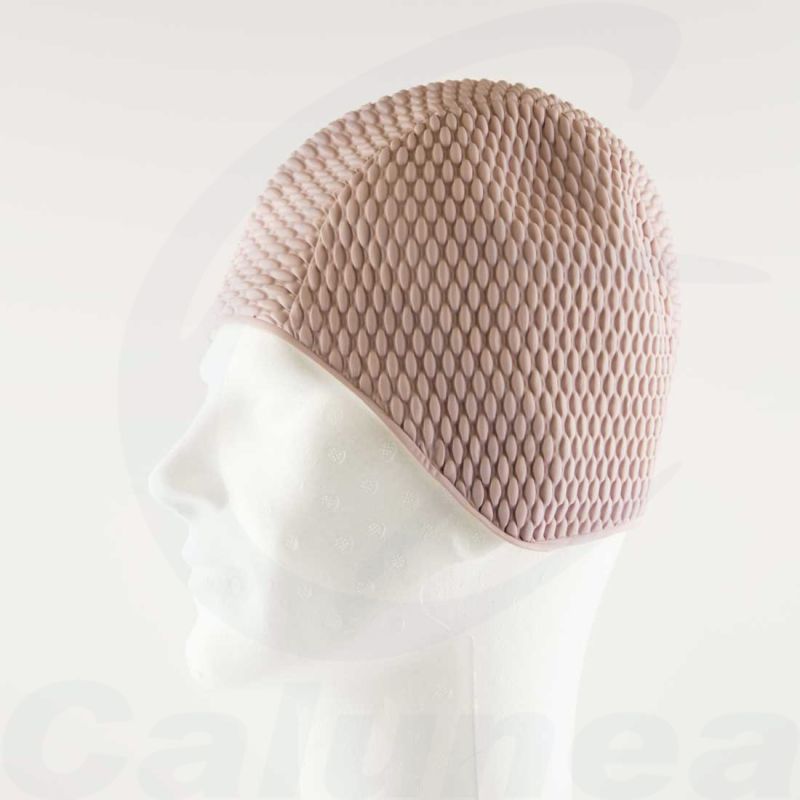 Image du produit Bonnet de bain gaufré BUBBLE CAP VIOLET PASTEL CALUNEA - boutique Calunéa