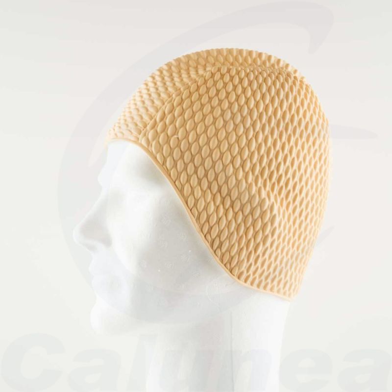 Image du produit Bonnet de bain gaufré BUBBLE CAP PECHE CALUNEA - boutique Calunéa