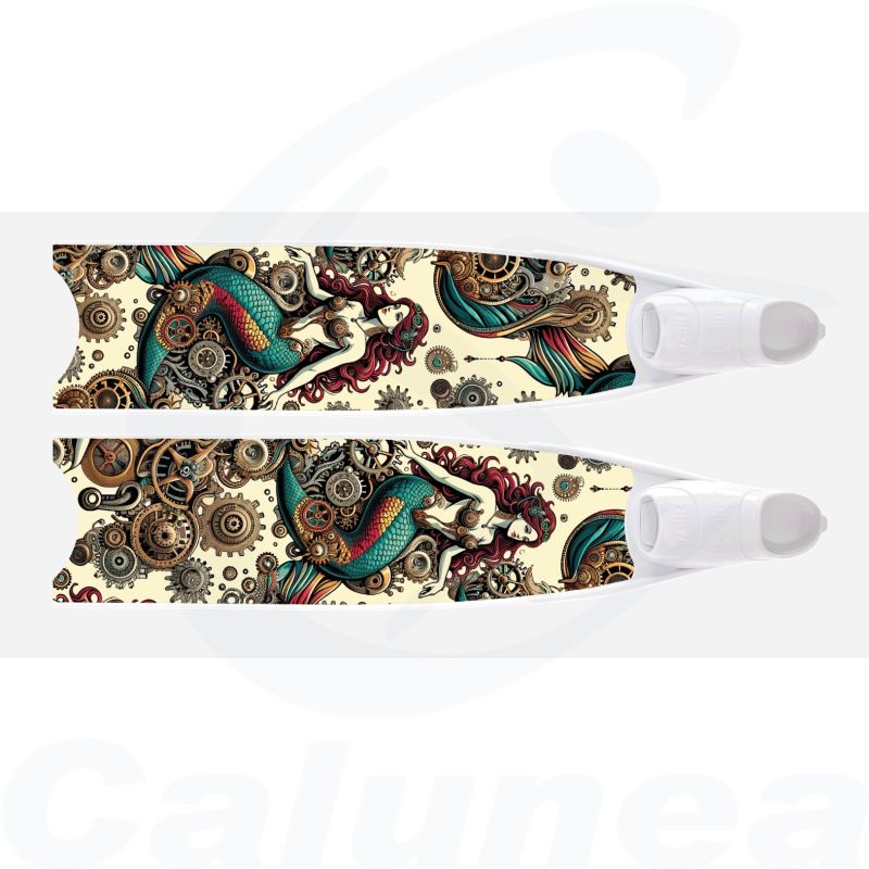 Image du produit Palmes de plongée STEAMPUNK MERMAID BI-FINS LEADERFINS - boutique Calunéa