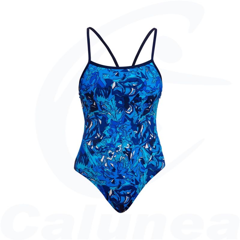 Image du produit Maillot de bain Femme TRUE BLUEY SINGLE STRAP FUNKITA - boutique Calunéa