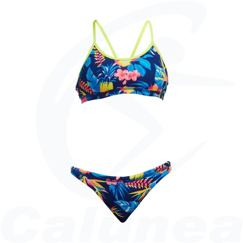 Image du produit Maillot de bain 2-pièces / Bikini fille IN BLOOM RACERBACK FUNKITA - boutique Calunéa