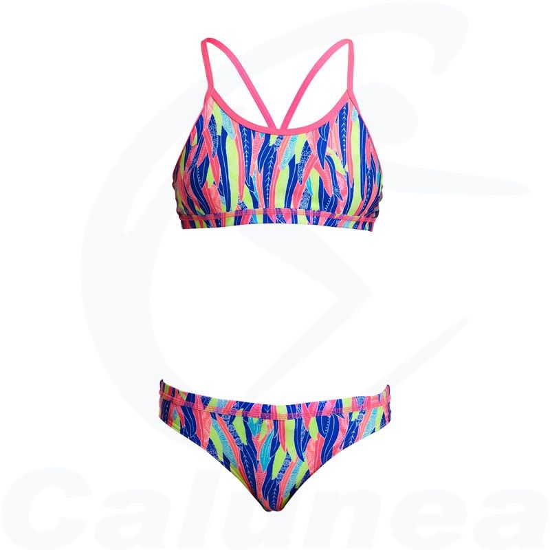 Image du produit Maillot de bain 2-pièces / Bikini fille WING TIPS RACERBACK FUNKITA - boutique Calunéa