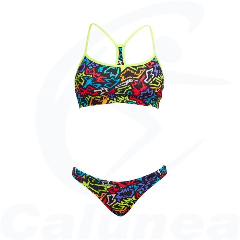 Image du produit Maillot de bain 2-pièces / Bikini FUNK ME CROP TOP FUNKITA - boutique Calunéa
