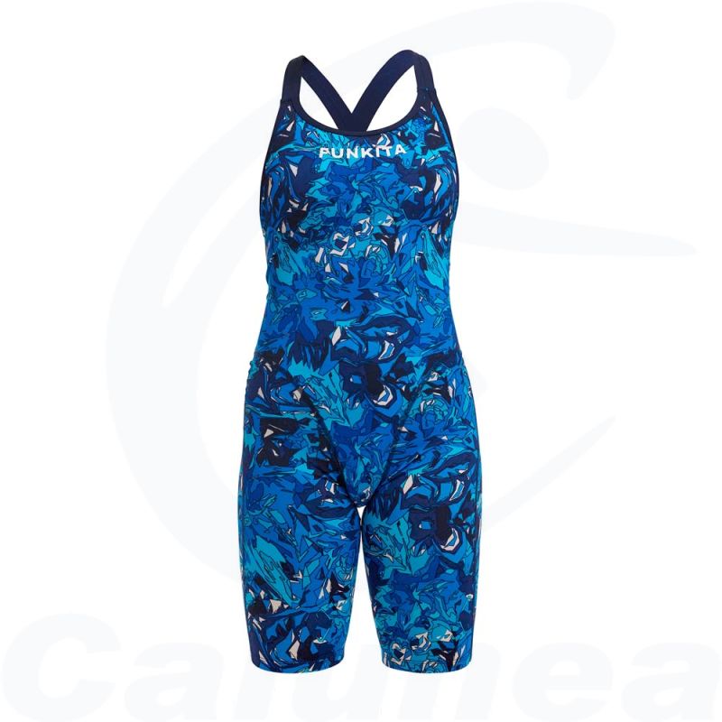 Image du produit Combinaison de natation fille TRUE BLUEY FAST LEGS LEGSUIT FUNKITA - boutique Calunéa