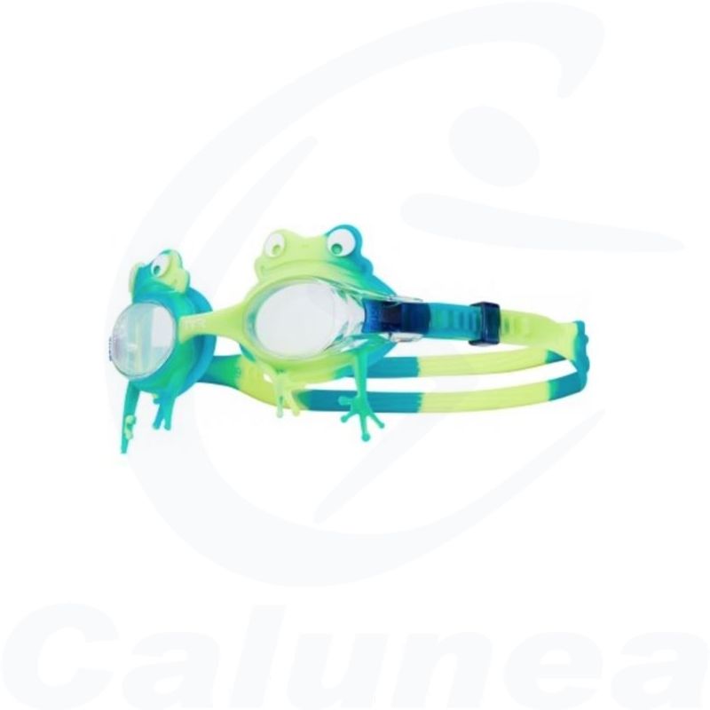 Image du produit Lunettes de natation junior SWIMPLE GRENOUILLE VERT TYR (3-8 Ans) - boutique Calunéa