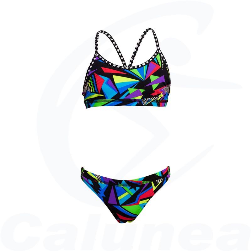 Image du produit Maillot de bain 2-pièces / Bikini fille BEAT IT RACERBACK FUNKITA - boutique Calunéa