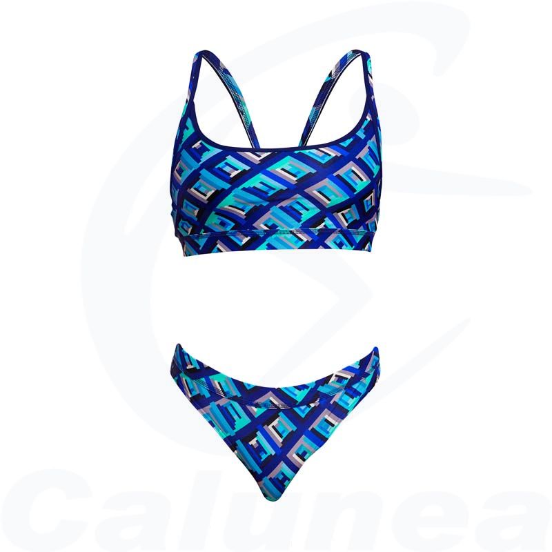 Image du produit Maillot de bain 2-pièces / Bikini BLUE BUNKERS FUNKITA - boutique Calunéa