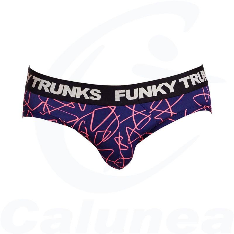 Image du produit Sous vêtement slip Homme SERIAL TEXTER FUNKY TRUNKS - boutique Calunéa