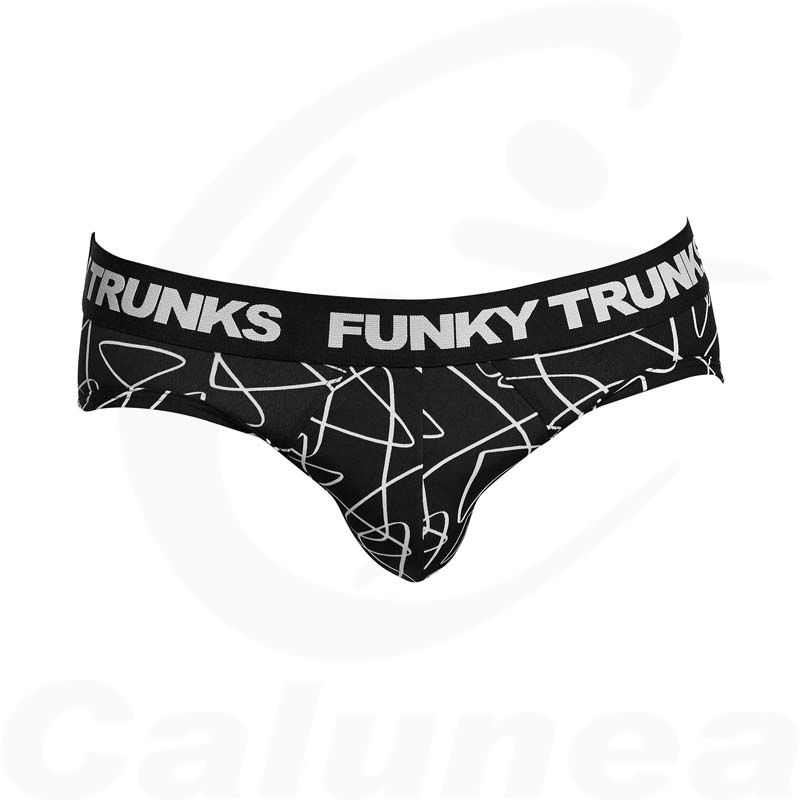Image du produit Sous vêtement slip Homme TEXTA MESS FUNKY TRUNKS - boutique Calunéa
