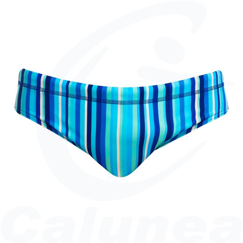 Image du produit Slip de natation Homme LANE LINES CLASSIC BRIEF FUNKY TRUNKS - boutique Calunéa