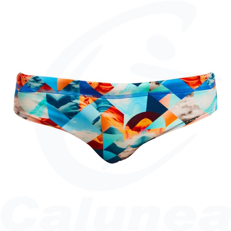 Image du produit Slip de natation Homme SMASHED WAVE CLASSIC BRIEF FUNKY TRUNKS - boutique Calunéa