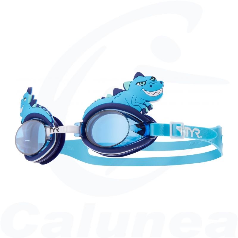 Image du produit Lunettes de natation enfant DINO DISTROYER BLEU TYR (3-8 Ans) - boutique Calunéa