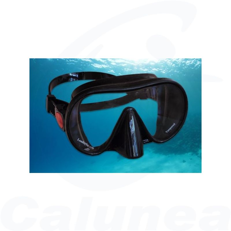 Image du produit Masque de plongée sans cadre L1 NOIR LEADERFINS - boutique Calunéa
