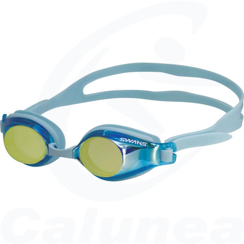 Image du produit Lunettes de natation junior SJ-22M BLEU CIEL / JAUNE SWANS (6-12 Ans) - boutique Calunéa