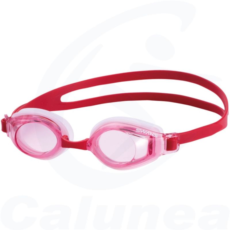 Image du produit Lunettes de natation junior SJ-22N ROSE / TRANSPARENT SWANS (6-12 Ans) - boutique Calunéa