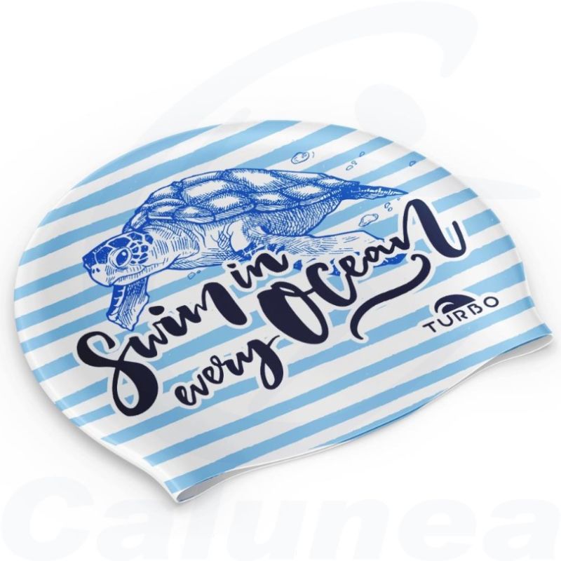 Image du produit Bonnet de bain silicone SWIM IN EVERY OCEAN TURBO - boutique Calunéa