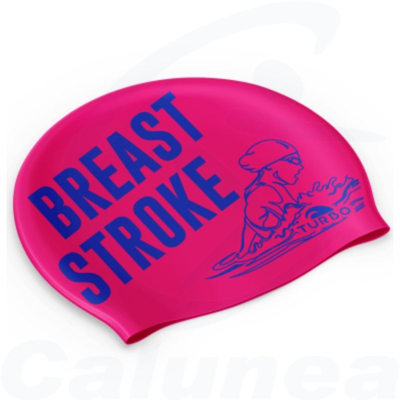 Image du produit Bonnet de bain silicone BREASTSTROKE FUCHSIA TURBO - boutique Calunéa