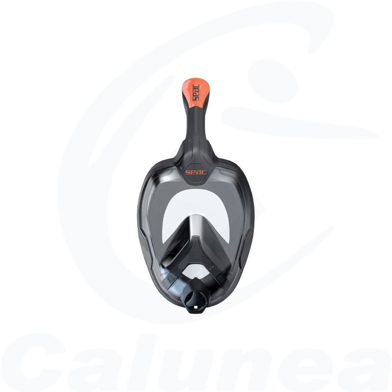 Image du produit Masque de snorkling UNICA JUNIOR NOIR / ORANGE SEAC SUB - boutique Calunéa