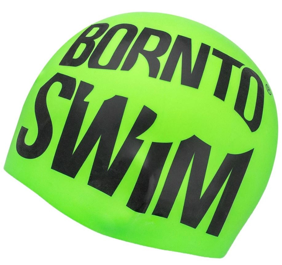 Bonnet de bain SEAMLESS BORN TO SWIM - Vert